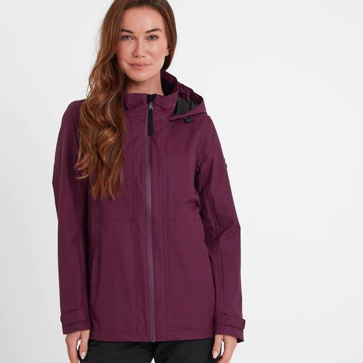 TOG24 Gribton Womens Waterproof Jacket - Dark Purple