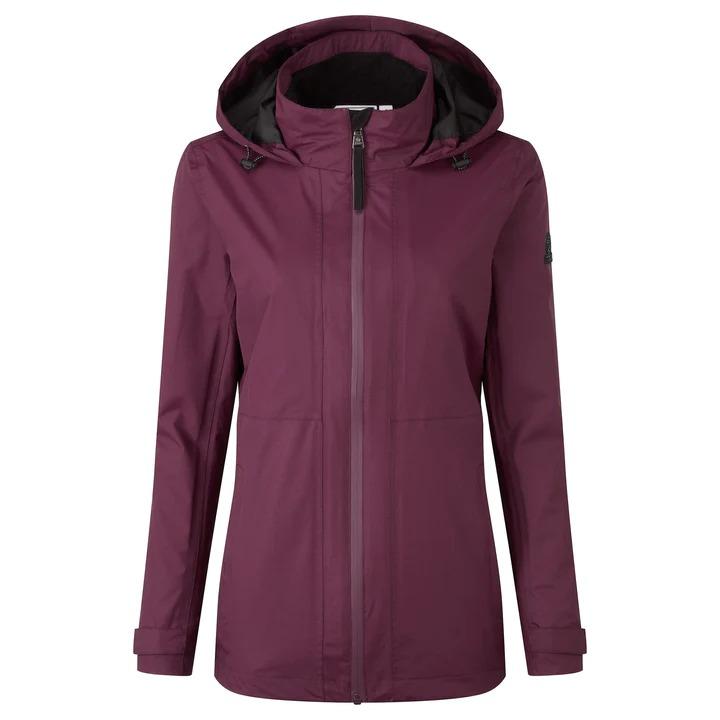 TOG24 Gribton Womens Waterproof Jacket - Dark Purple