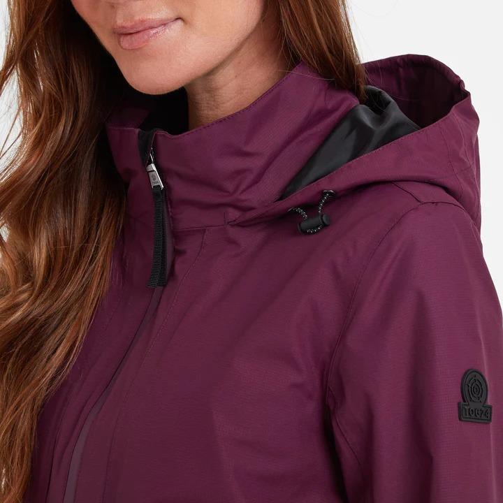 TOG24 Gribton Womens Waterproof Jacket - Dark Purple