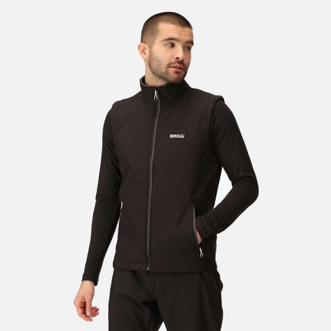 Regatta Men's Bradwell III Softshell Gilet - Black