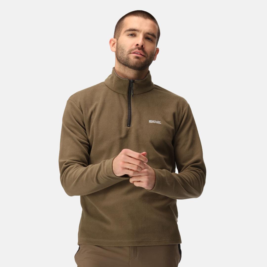 Regatta Men's Thompson Lightweight Half Zip Fleece - Crocodile