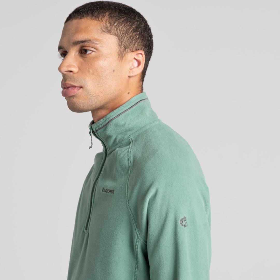 Craghoppers Men's Corey Half Zip Fleece - Sea Green