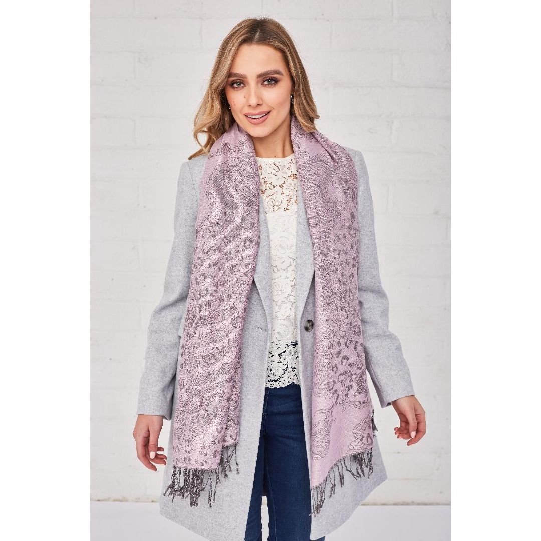 Something Special Gifts Luxury Lurex Scarf - Lilac