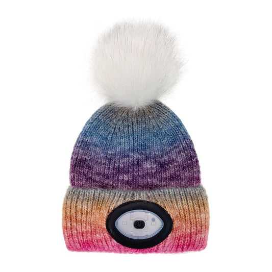 Something Special Gifts Kids LED Torch Hat - Rainbow