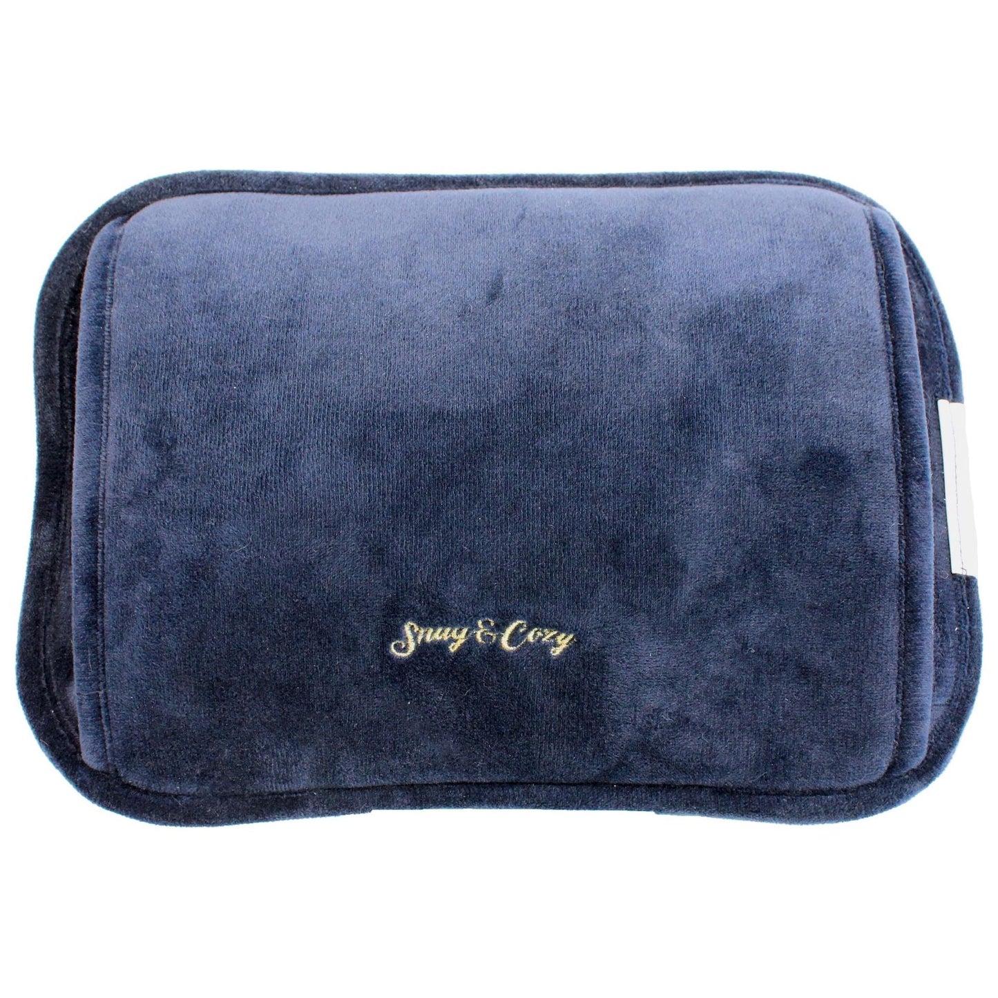 Something Special Gifts Plush Electric Hot Water Bottle - Navy