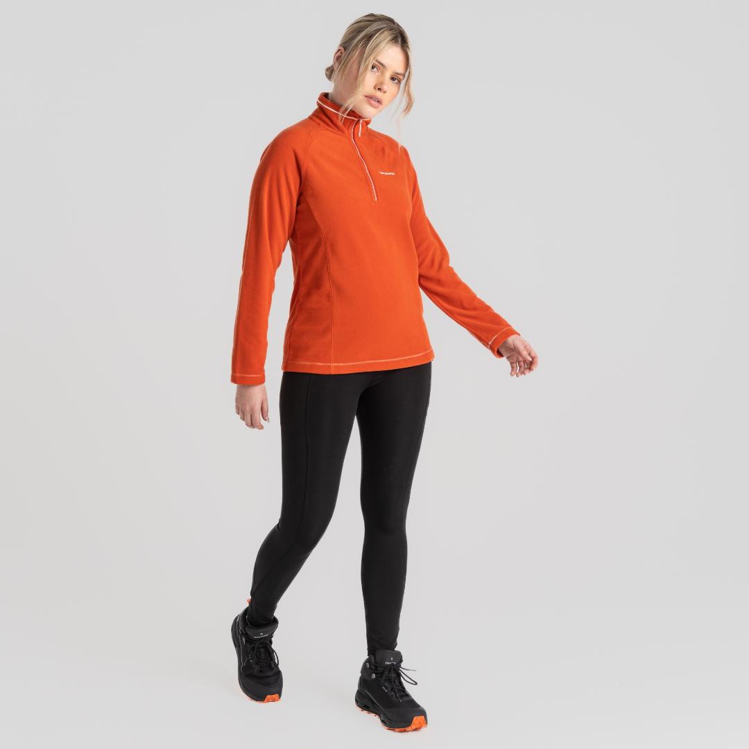 Craghoppers Women's Miska Half Zip Fleece Top - Sedona