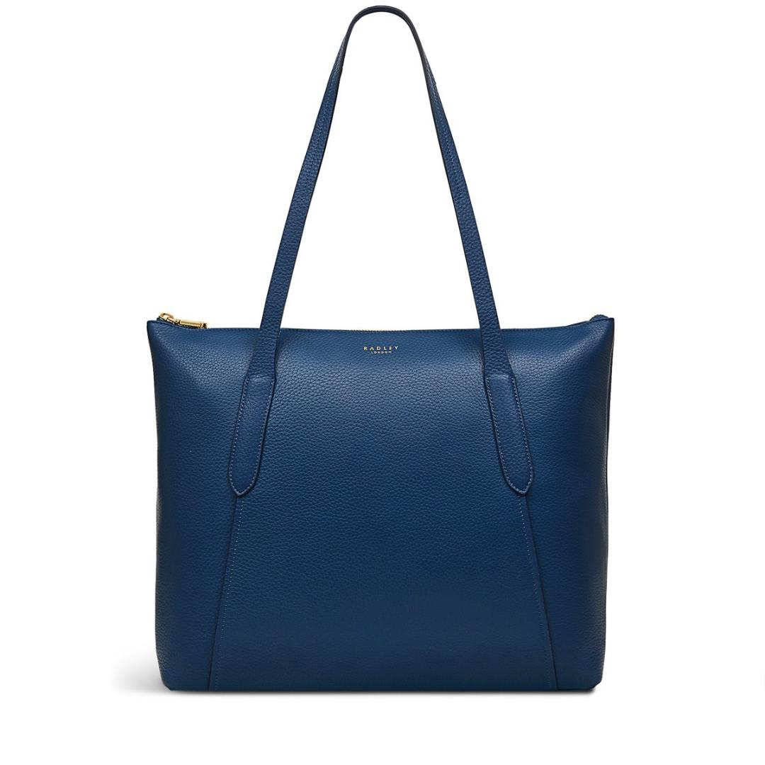 Radley Wood Street 2.0 Large Ziptop Tote Bag - Deepsea