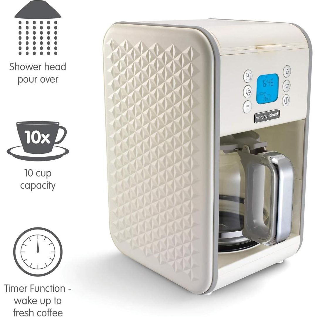 163004 Morphy Richards Vector Pour Over Filter Coffee Machine