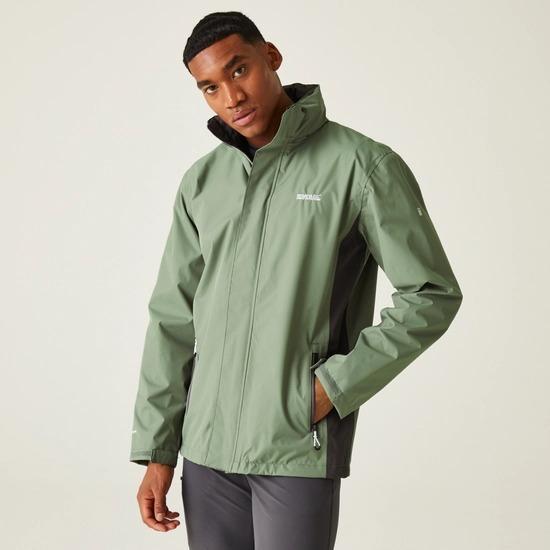 Regatta Matt Waterproof Jacket - Agave Green Ash