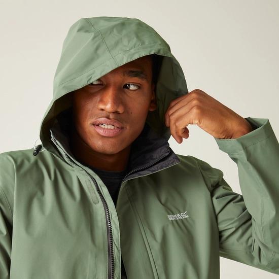 Regatta Matt Waterproof Jacket - Agave Green Ash