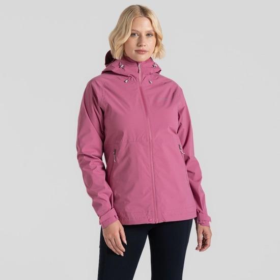 Craghoppers Bronte 2.5L Stretch Waterproof Jacket - Dusky Hibiscus