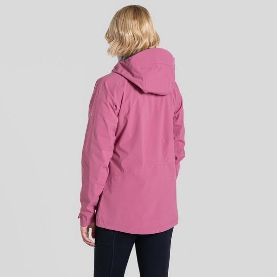 Craghoppers Bronte 2.5L Stretch Waterproof Jacket - Dusky Hibiscus