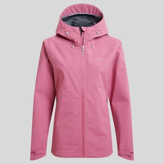 Craghoppers Bronte 2.5L Stretch Waterproof Jacket - Dusky Hibiscus