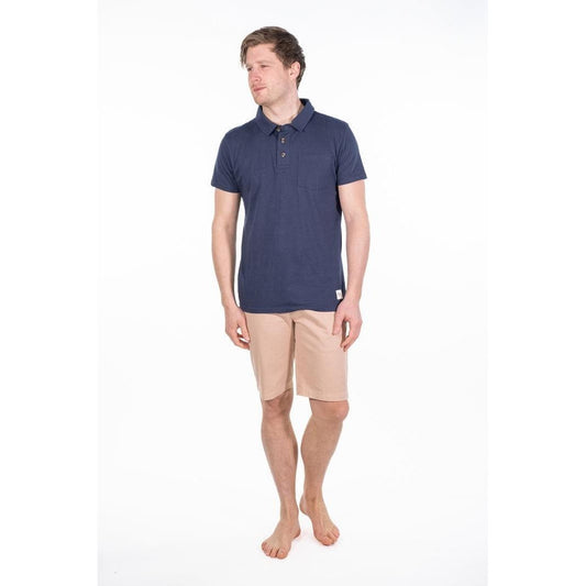 Rupert & Buckley Theo Jersey Polo  - Navy