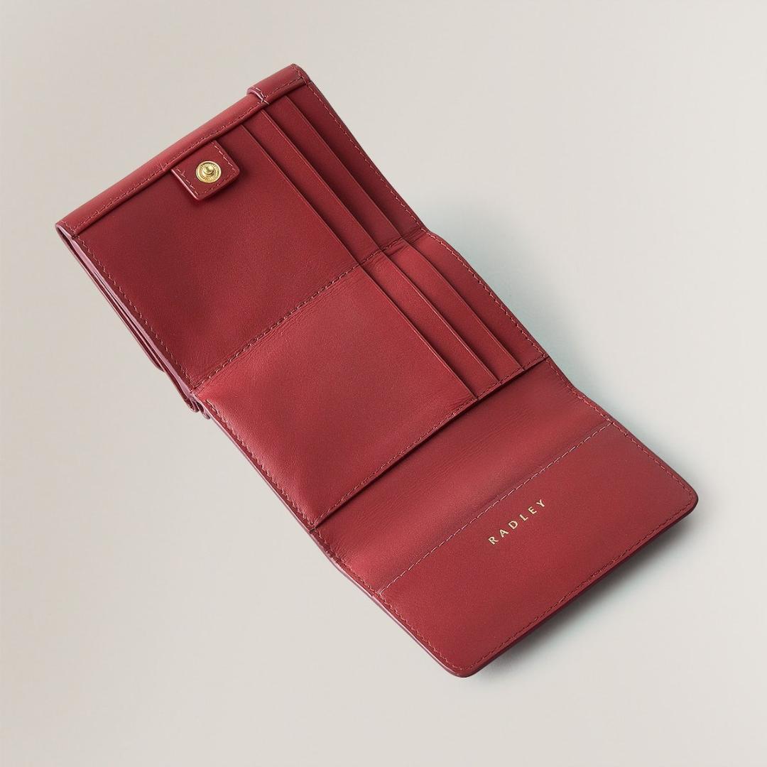 Radley Pockets 2.0 Small Trifold Purse - Cranberry