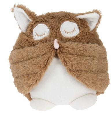 Owl Door Stop Brown