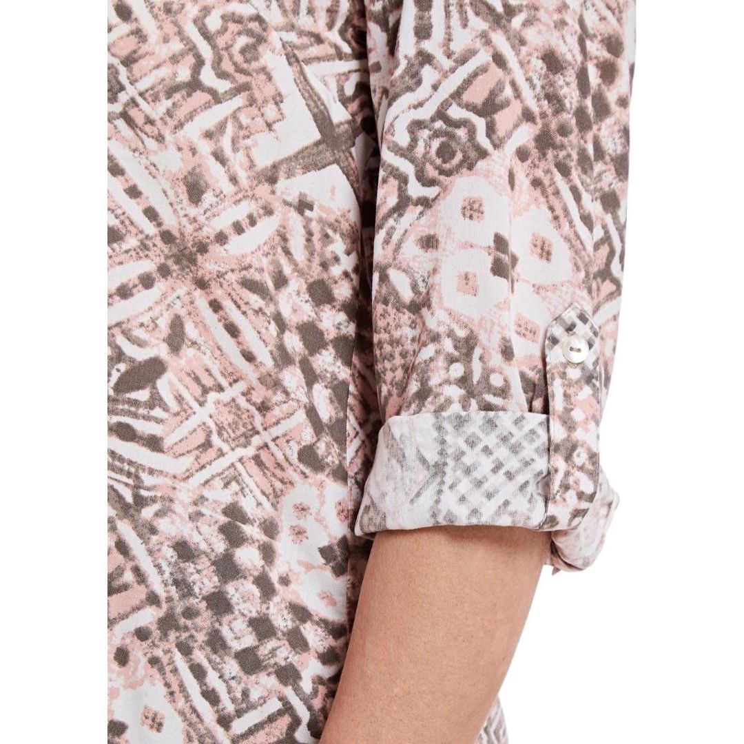 VIZ A VIZ Ethnic Print Shirt