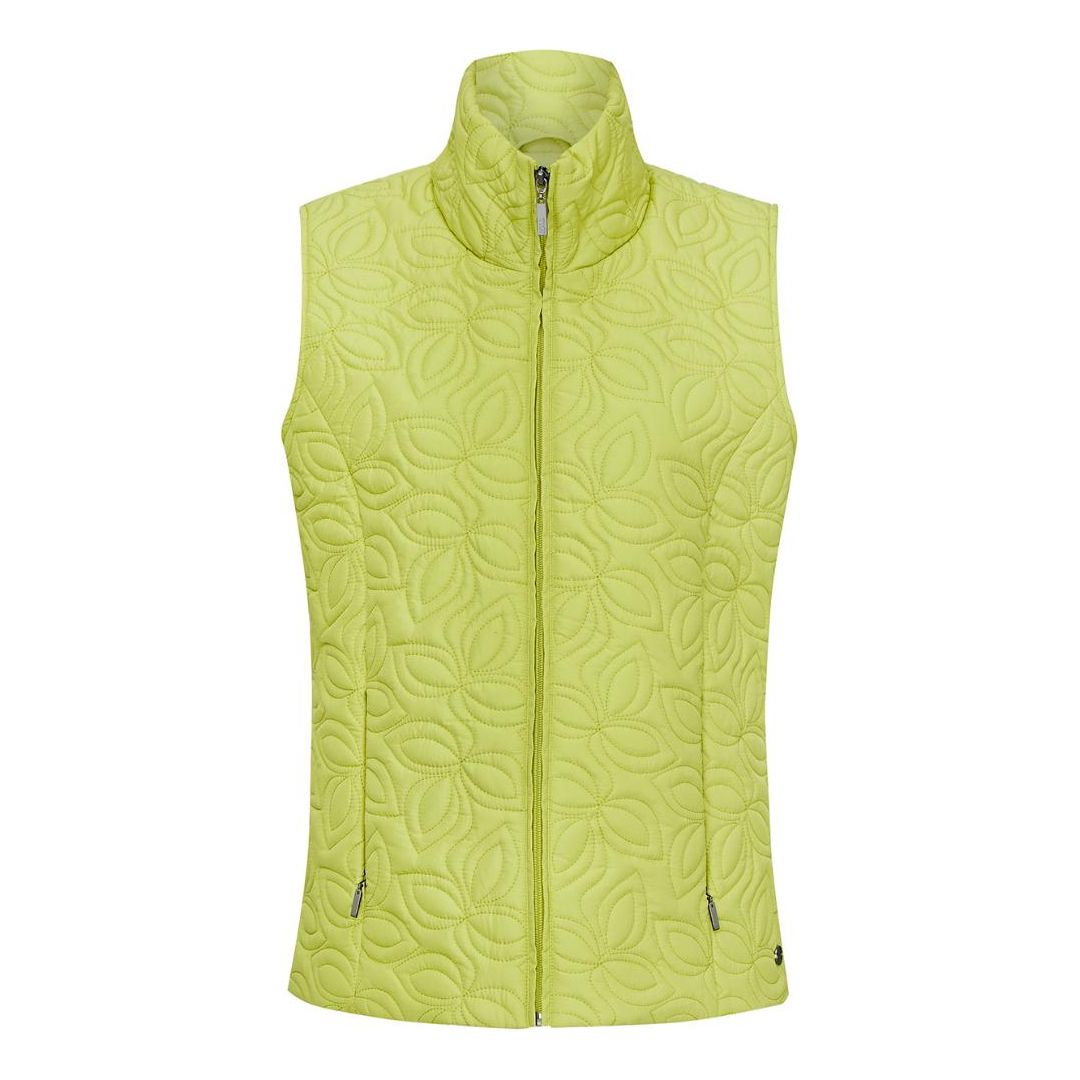 TIGI Lime Leaf-Quilted Jacket