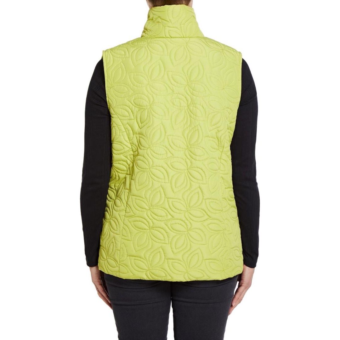 TIGI Lime Leaf-Quilted Jacket