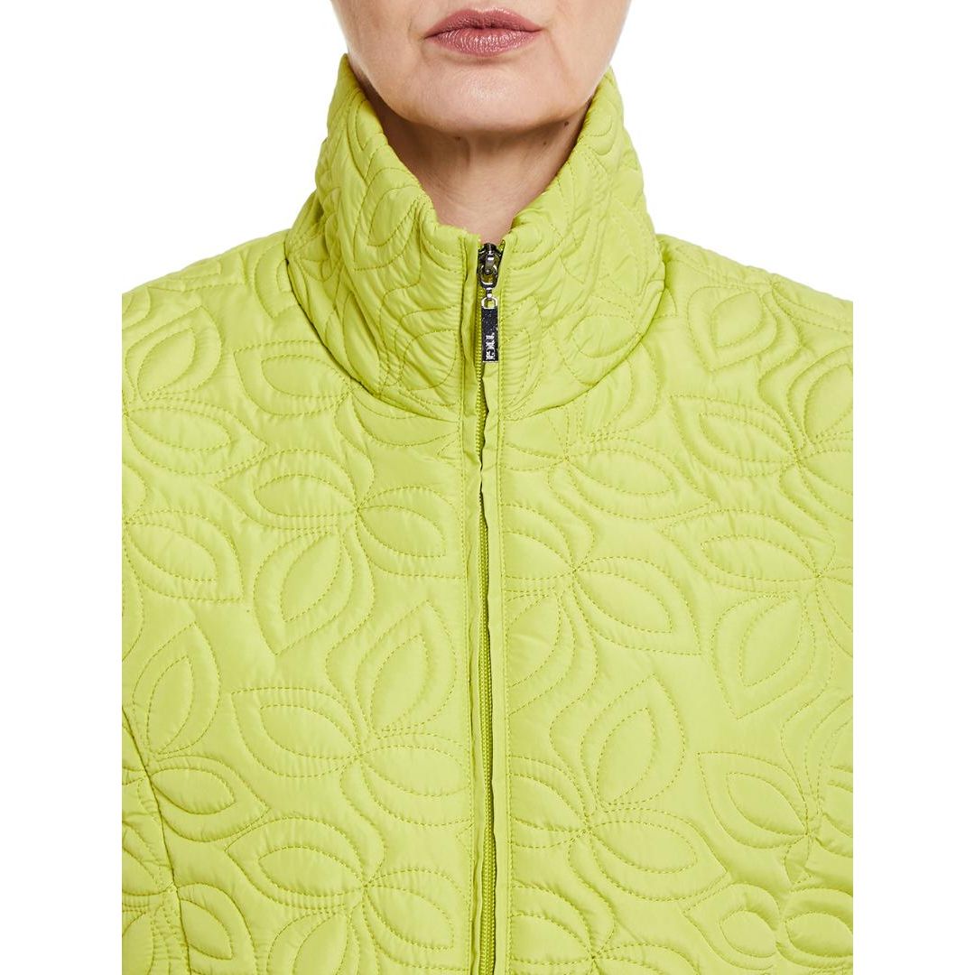 TIGI Lime Leaf-Quilted Jacket