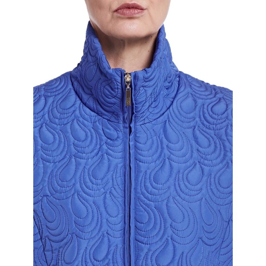 TIGI Blue Quilted Gilet