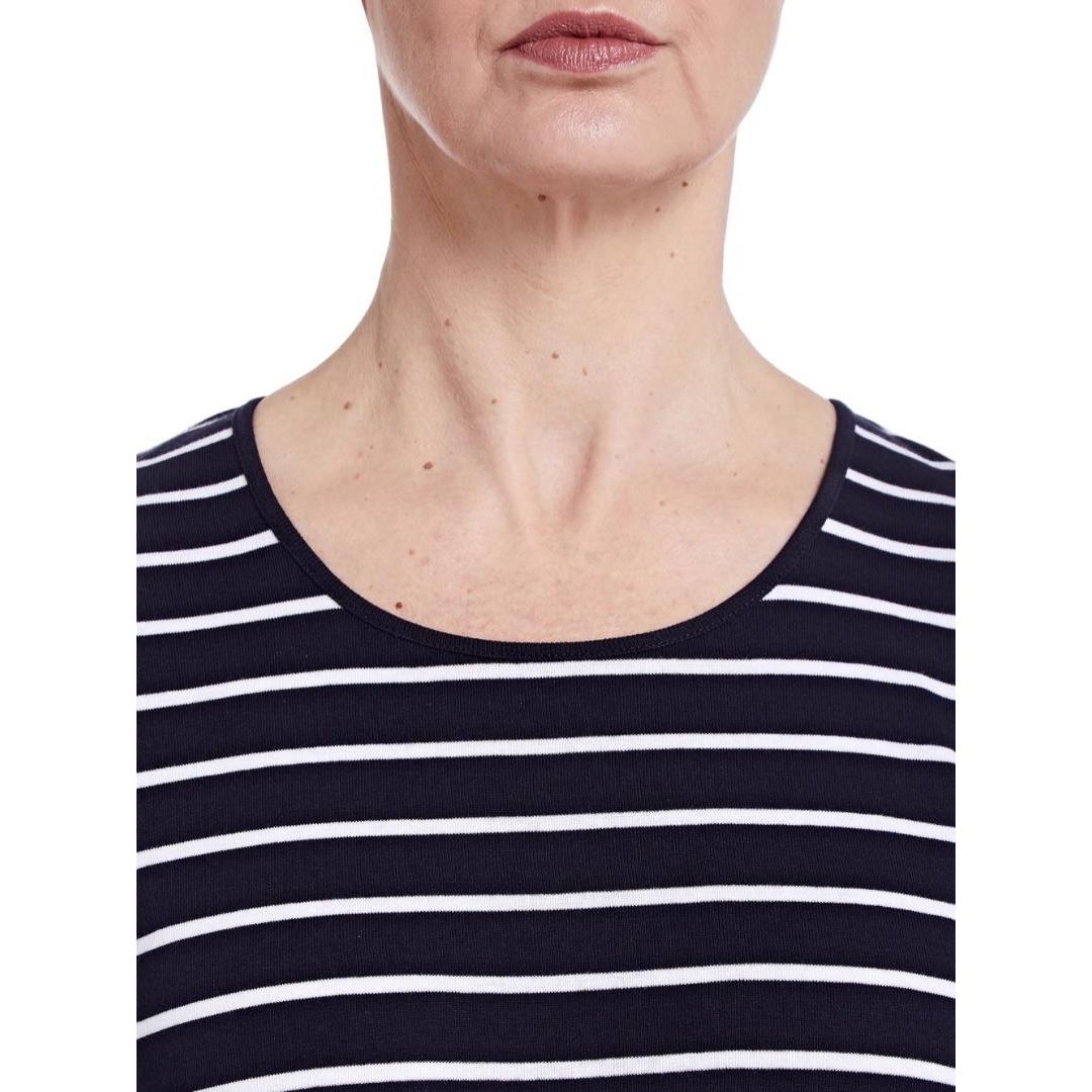 TIGI Navy Striped Tunic