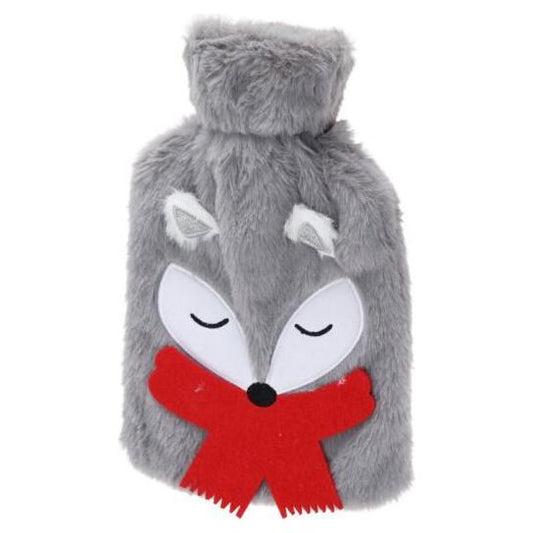 Animal Hot Water Bottle 26cm Fox