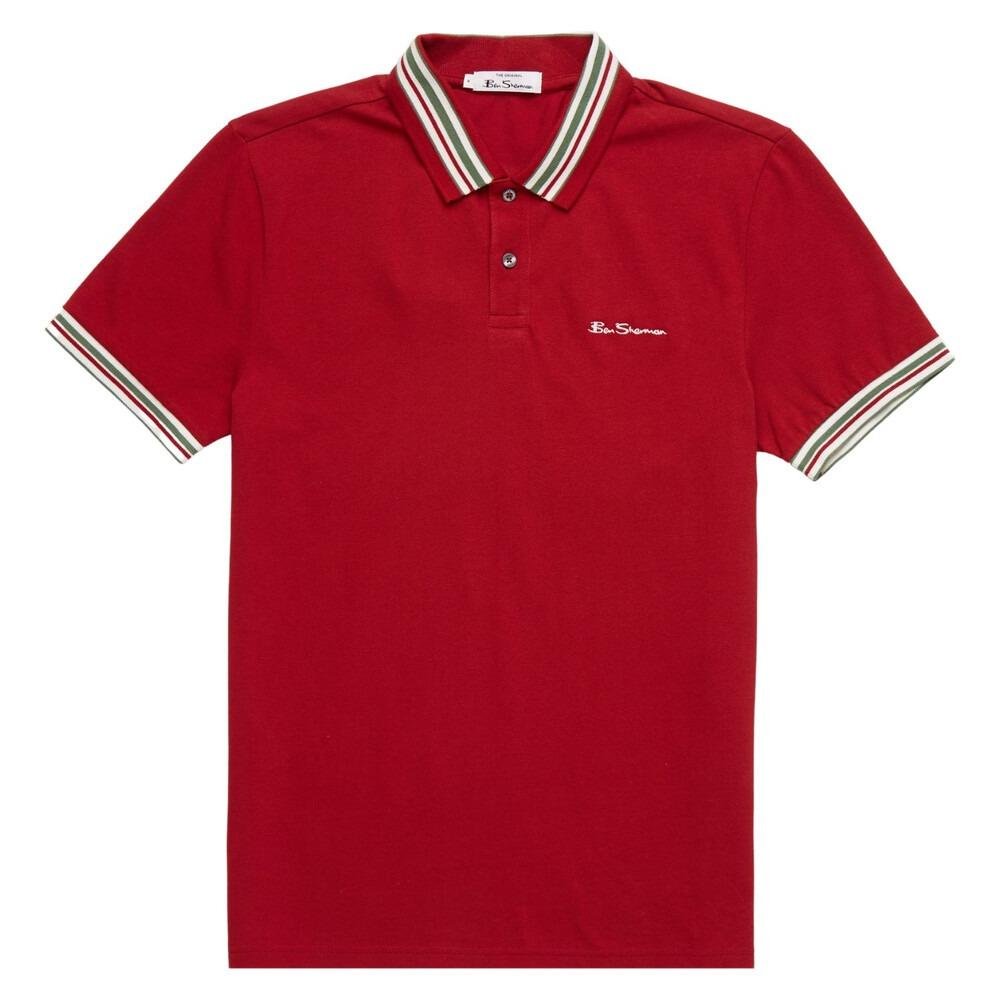 Ben Sherman House Collar Polo - Scarlet