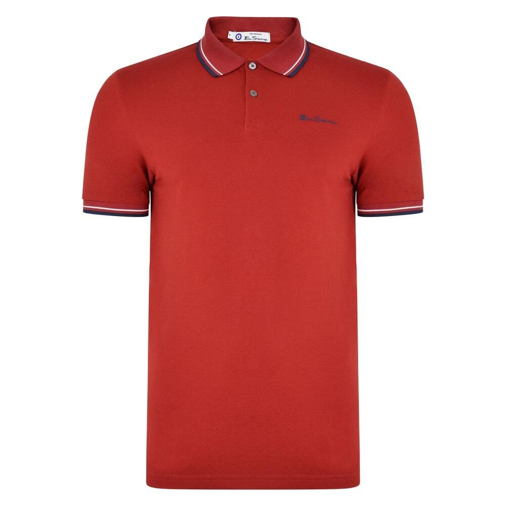 Ben Sherman Signature Polo Shirt - Red