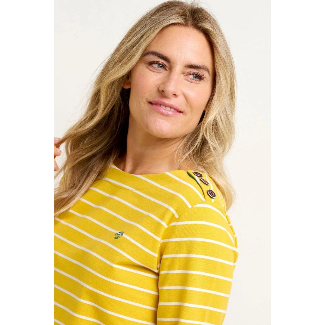 Brakeburn Bella Crew Top - Yellow