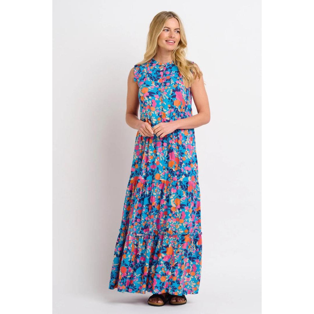 Brakeburn Bloom Floral Maxi Dress