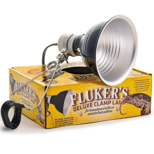 Fluker's Deluxe Clamp Lamp