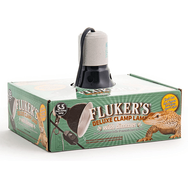 Fluker's Deluxe Clamp Lamp with Dimmer