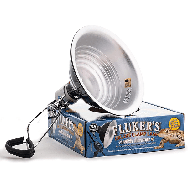 Fluker's Deluxe Clamp Lamp with Dimmer