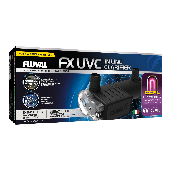 Fluval FX UVC In-Line Clarifier