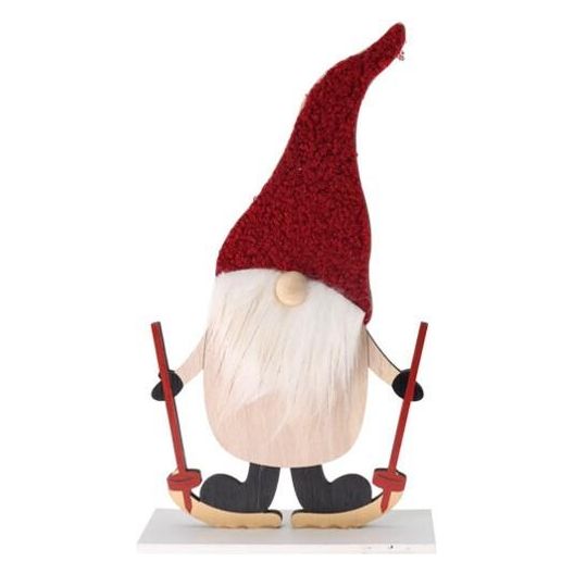 Gnome Standing 30cm Red Hat Right