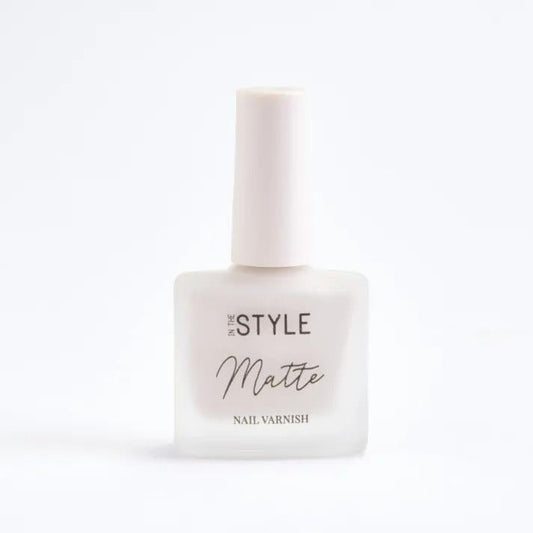 In The Style Matte Nail Varnish Bone White