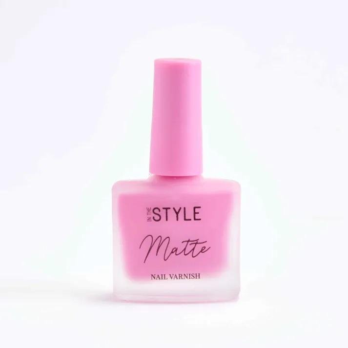 In The Style Matte Nail Varnish Flaming Pink