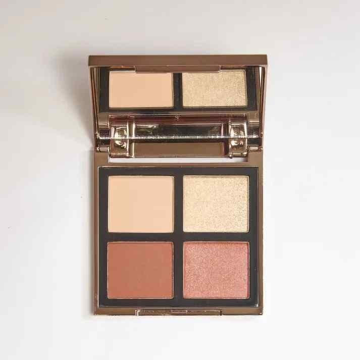 In The Style Quad Eyeshadow Palette Golden Sands