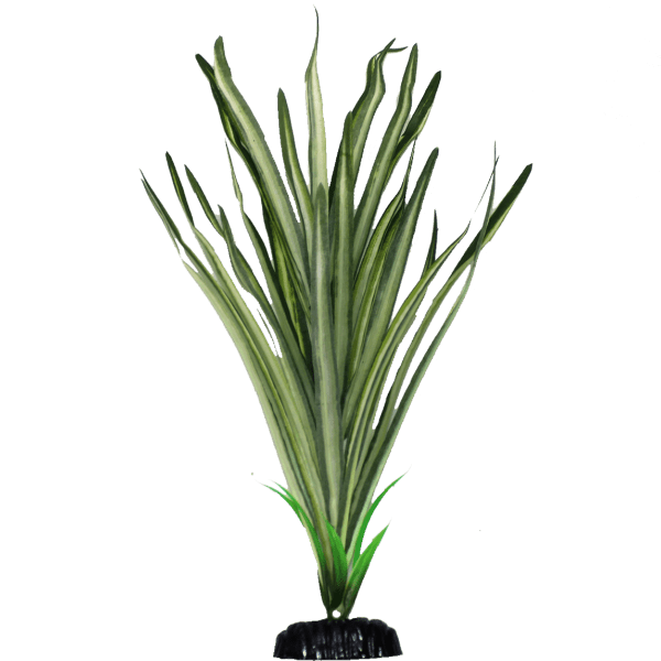 Fish Gear Green Acorus Silk Aquarium Plant (16")