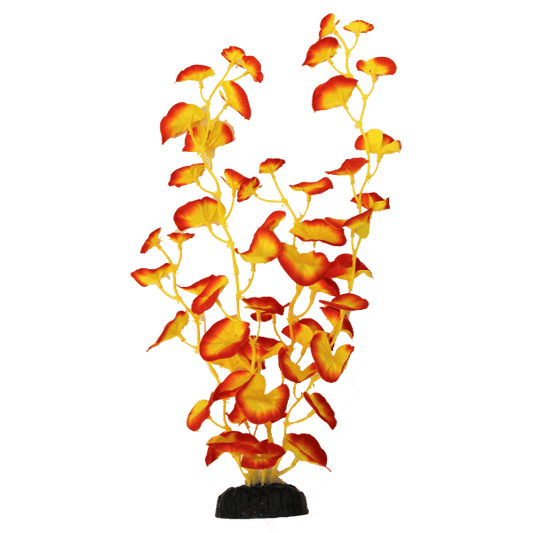 Fish Gear Orange Cardamine Silk Aquarium Plant (16")