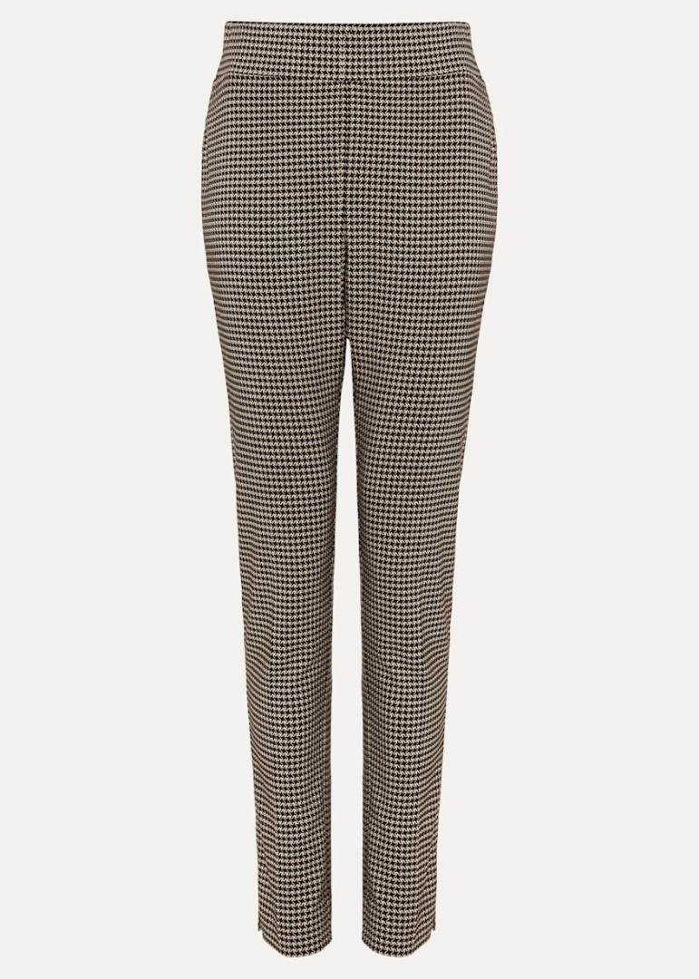 Phase Eight Donna Dogtooth Treggings - Black/Multi