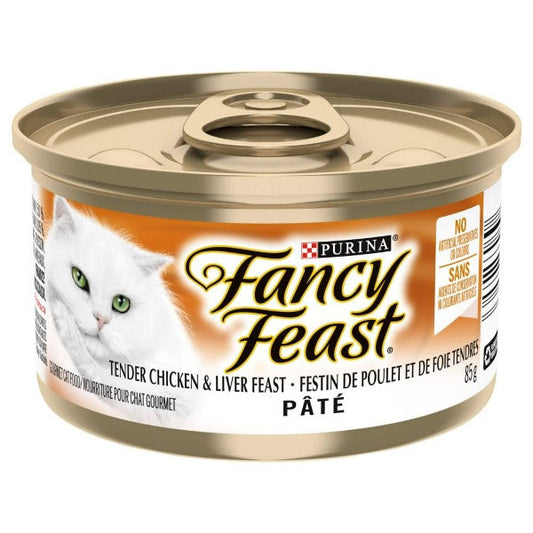 Fancy Feast Pate Tender Liver & Chicken Feast Canned Cat Food