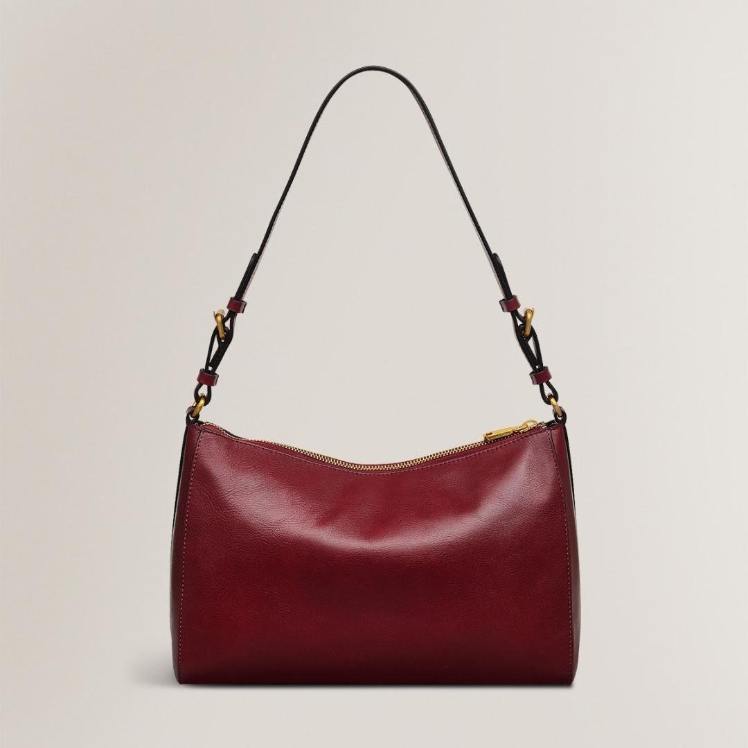 Radley Dukes Place Medium Ziptop Shoulder Bag - Cranberry