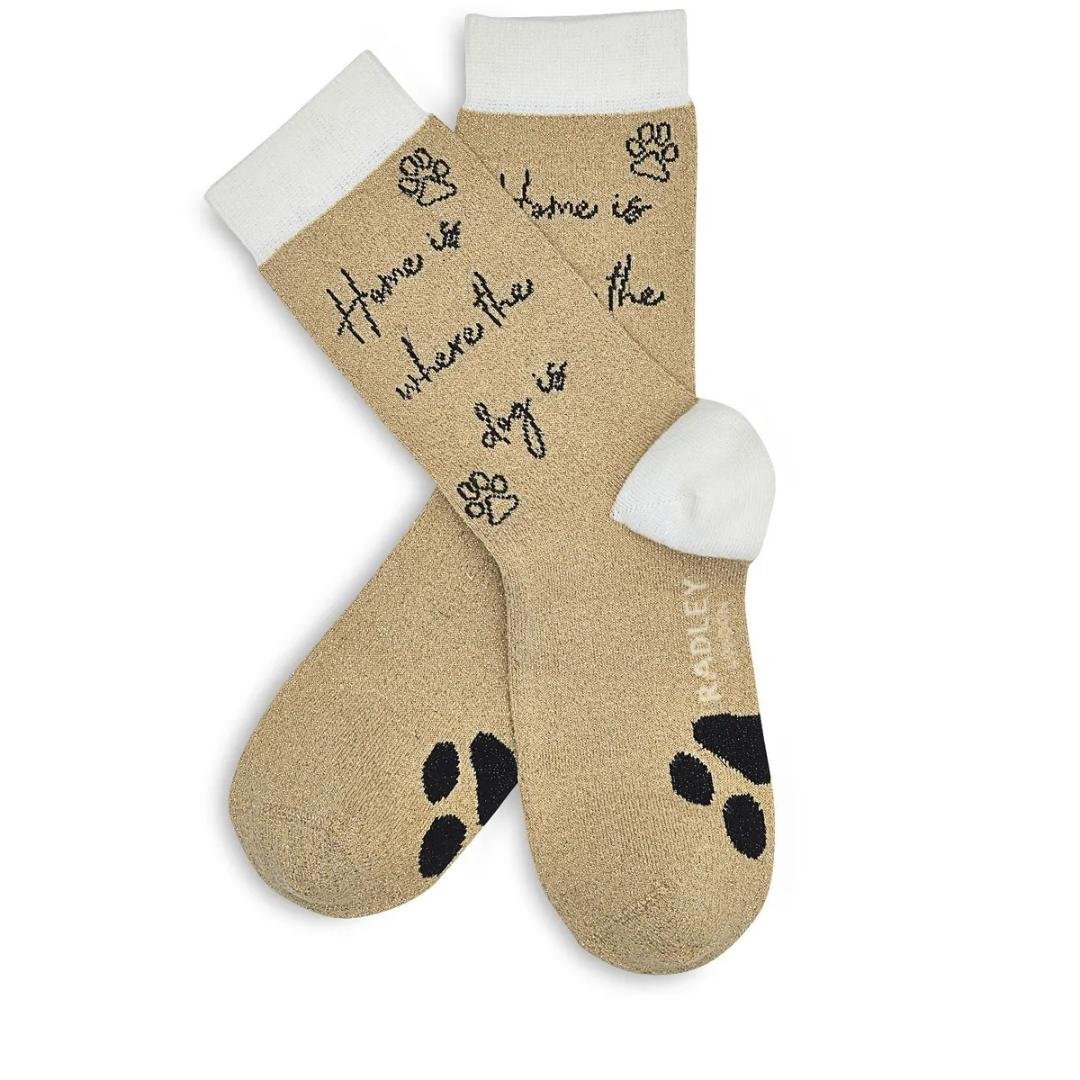 Radley Home Is Where The Dog Is Sock Set Black