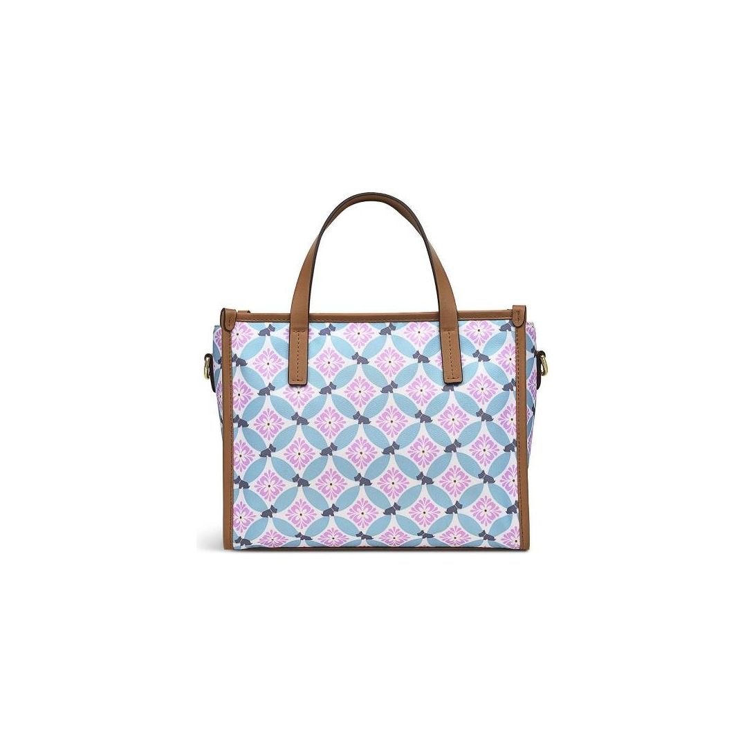 Radley Willow Walk Spring Geo Medium Ziptop Grab Bag - Chalk