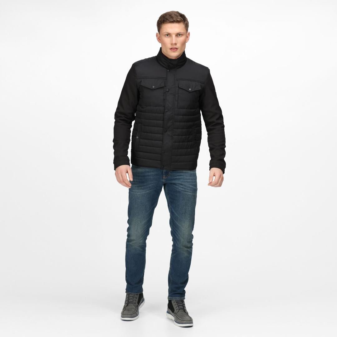 Regatta Men's Kadir Insulated Quilted Jacket - Black