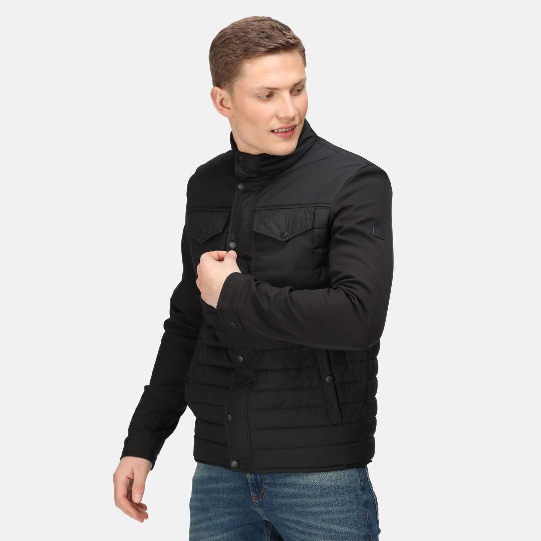 Regatta Men's Kadir Insulated Quilted Jacket - Black