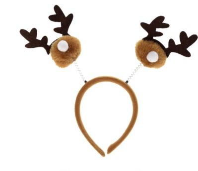 Reindeer Headband 28cm Beige