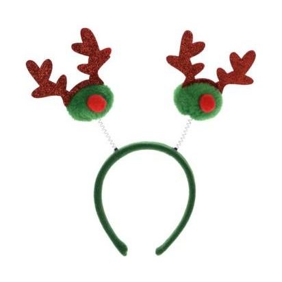 Reindeer Headband 28cm Green